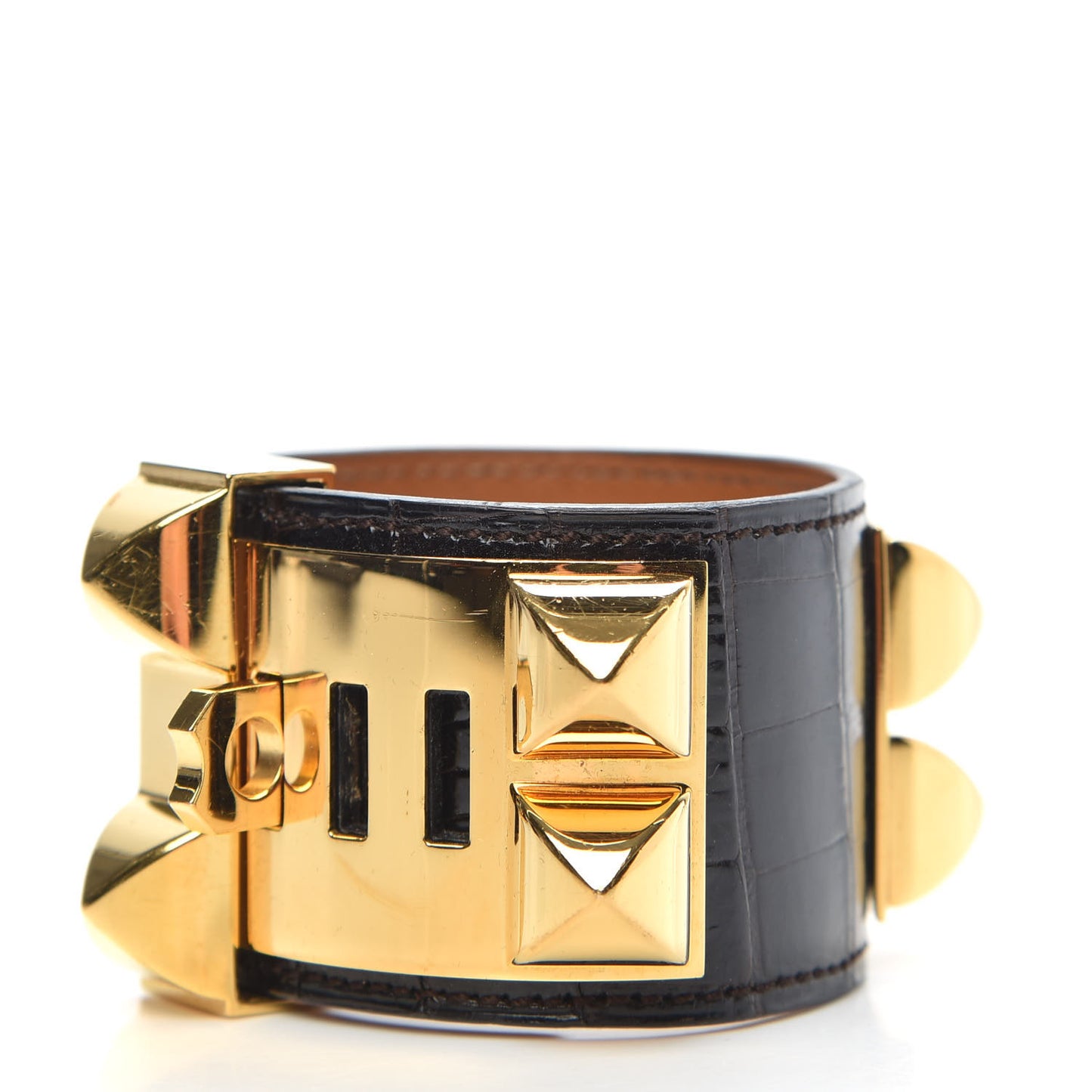 Shiny Alligator Collier de Chien CDC Bracelet S Ebene