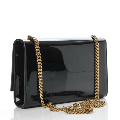 Saint Laurent Patent Small Monogram Kate Satchel Black 3 of 6