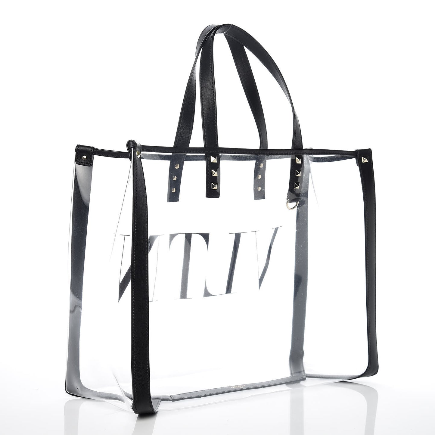 Plexy VLTN Shopping Bag Transparent