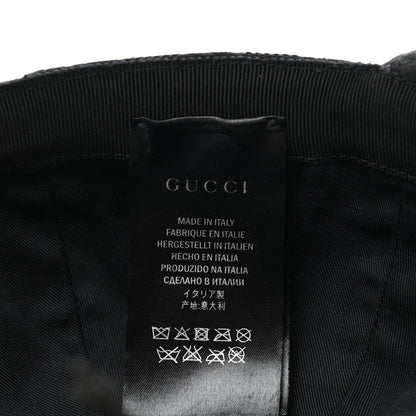 Gucci Monogram Web Baseball Hat L Black 8 of 9