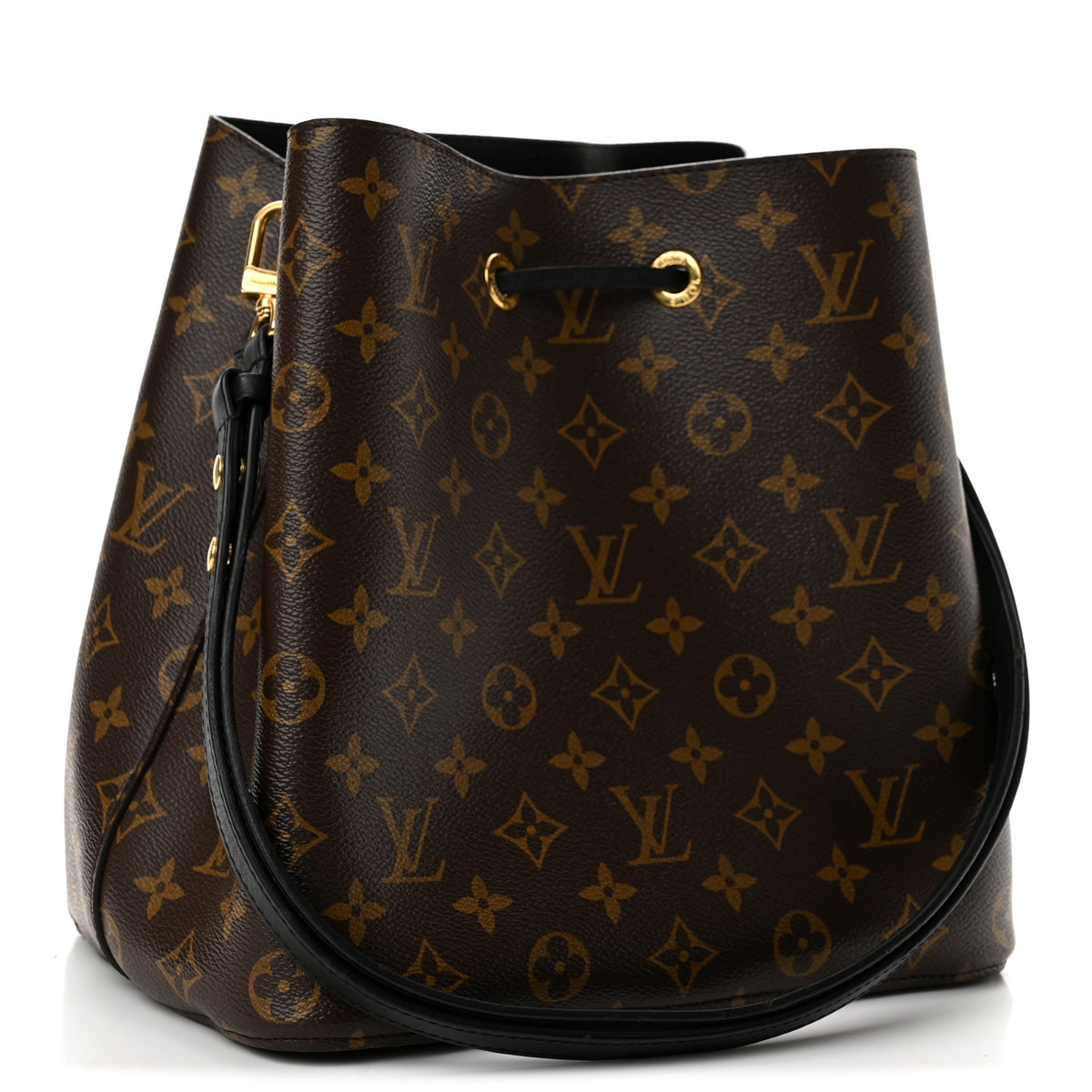 Louis Vuitton Monogram Neonoe MM Black 3 of 14