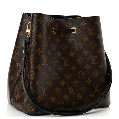 Louis Vuitton Monogram Neonoe MM Black 3 of 14