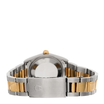 Rolex Stainless Steel 18K Yellow Gold 31mm Oyster Perpetual Datejust Watch Silver 77483 3 of 5