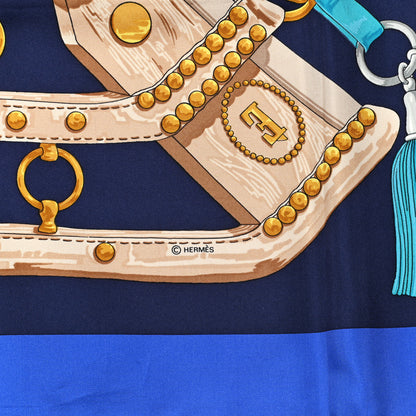 Hermes Silk Aux Champs Scarf 90 4 of 6