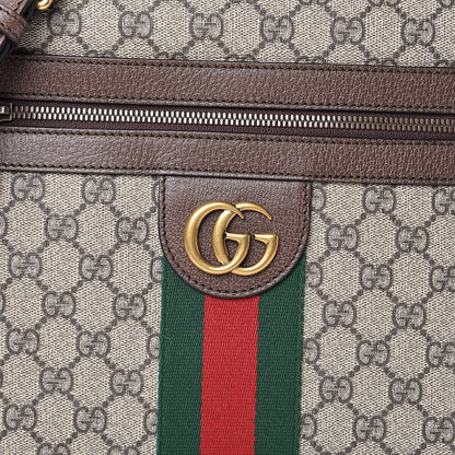 Gucci GG Supreme Monogram Web Medium Ophidia Messenger Bag Brown 11 of 11