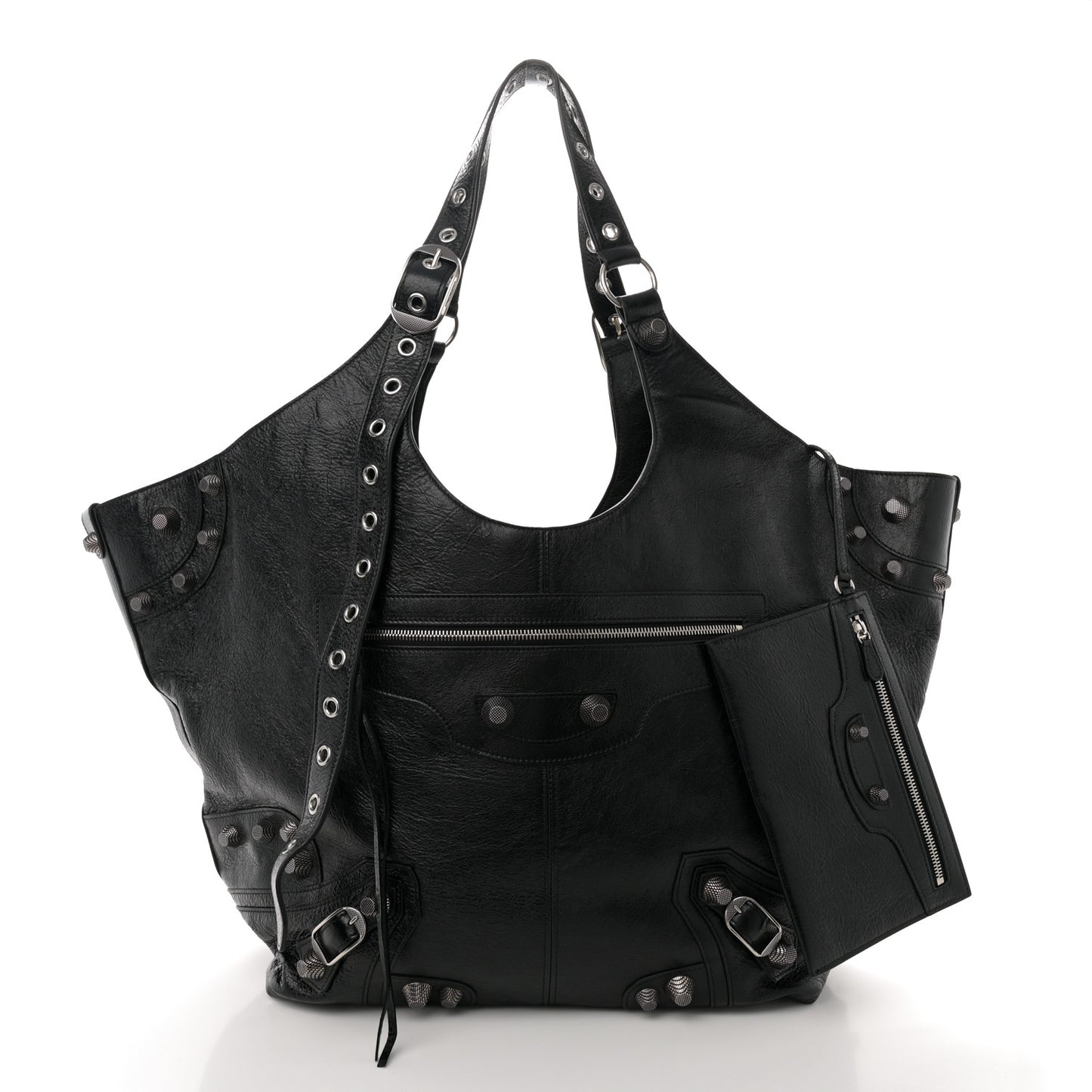 Agneau Arena Large Le Cagole Carry All Bag Black