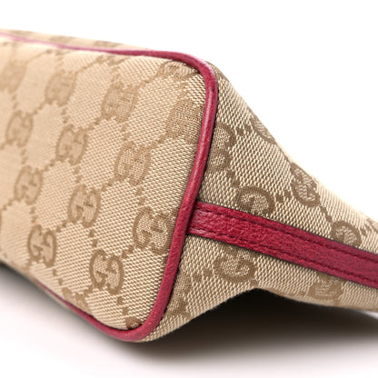 Gucci Monogram Boat Pochette Red 9 of 9