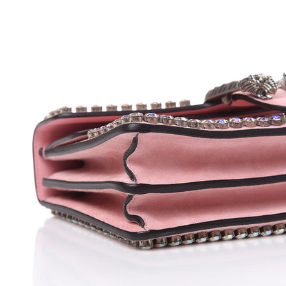 Gucci Suede Crystal Small Dionysus Shoulder Bag Peonia 8 of 10