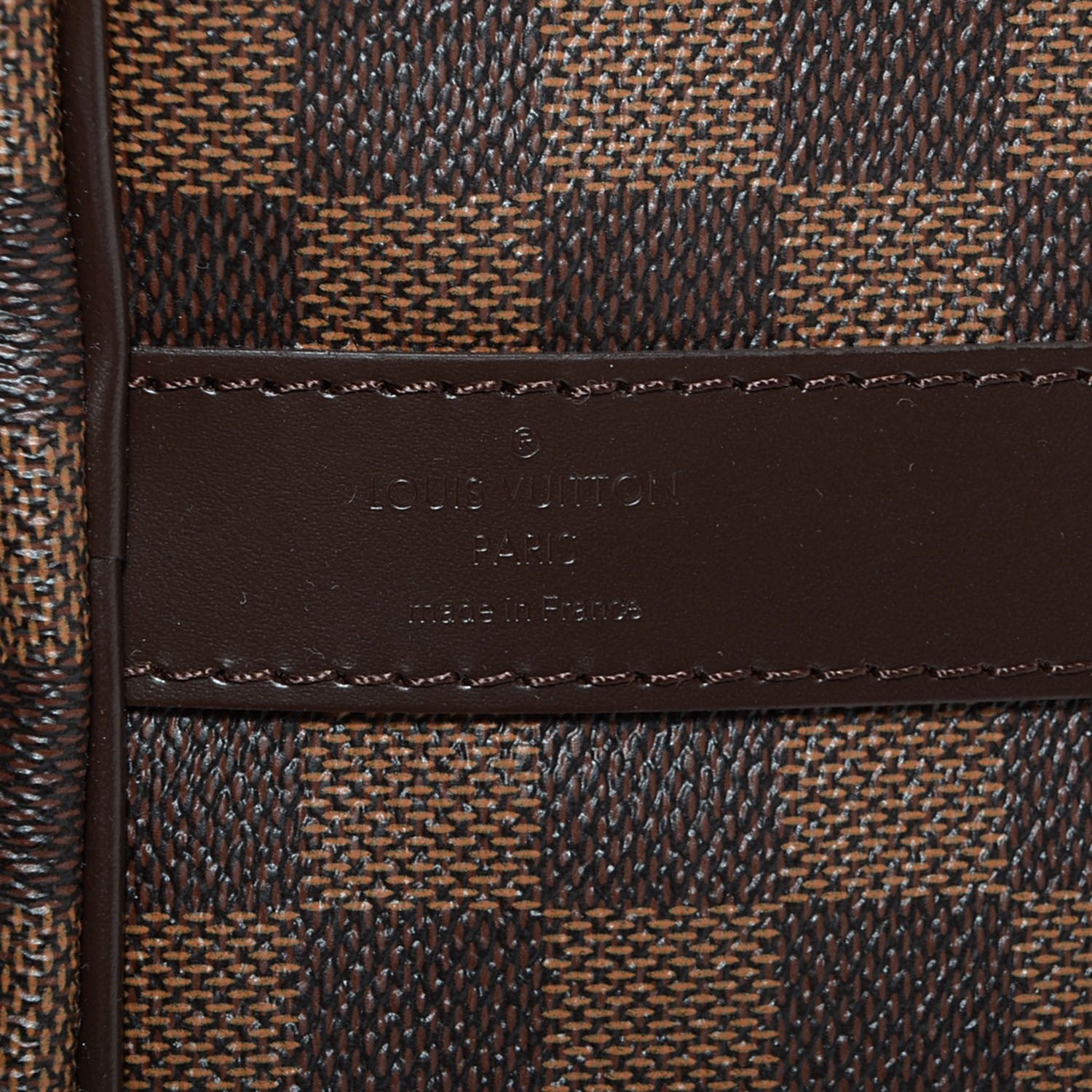 Louis Vuitton Damier Ebene Keepall Bandouliere 55 7 of 7
