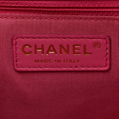 Chanel Lambskin Quilted Medium Mademoiselle Chic Flap Fuchsia 6 of 10
