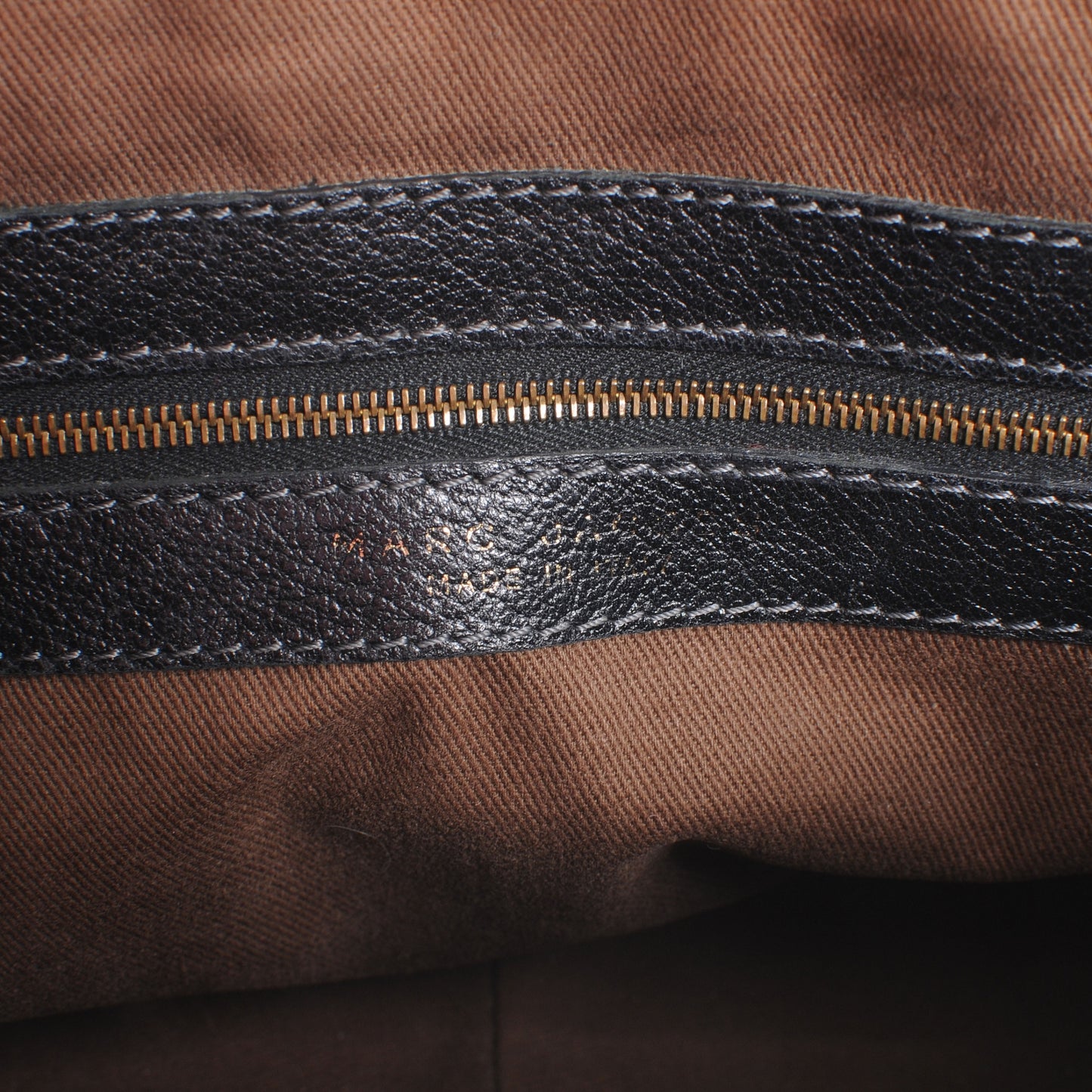 Leather Quilted Elise Tote Black