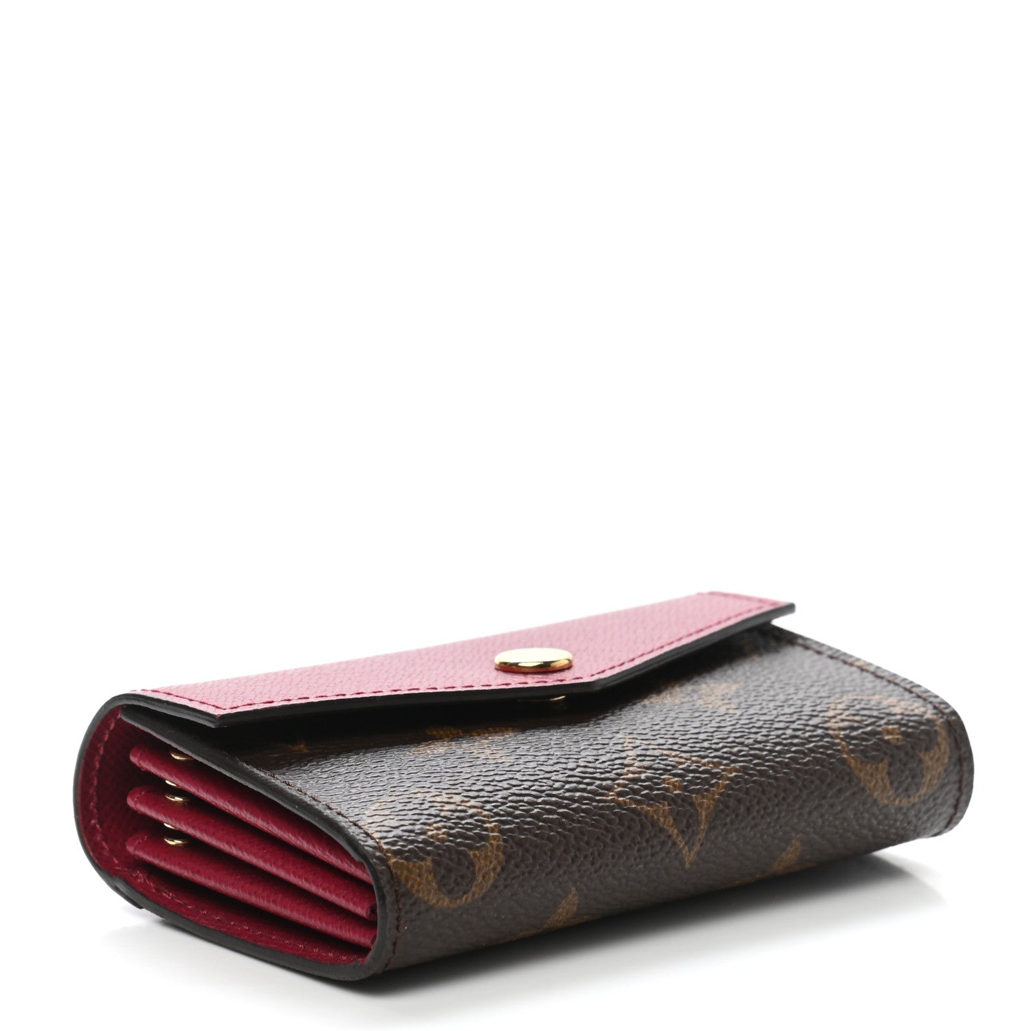 Louis Vuitton Monogram Sarah Multicartes Fuchsia 4 of 7
