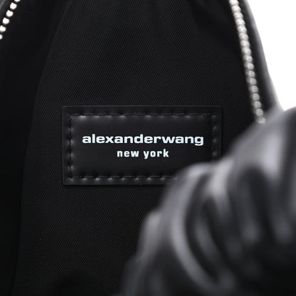 Alexander Wang Lambskin Mini Scrunchie Bag Black 6 of 8