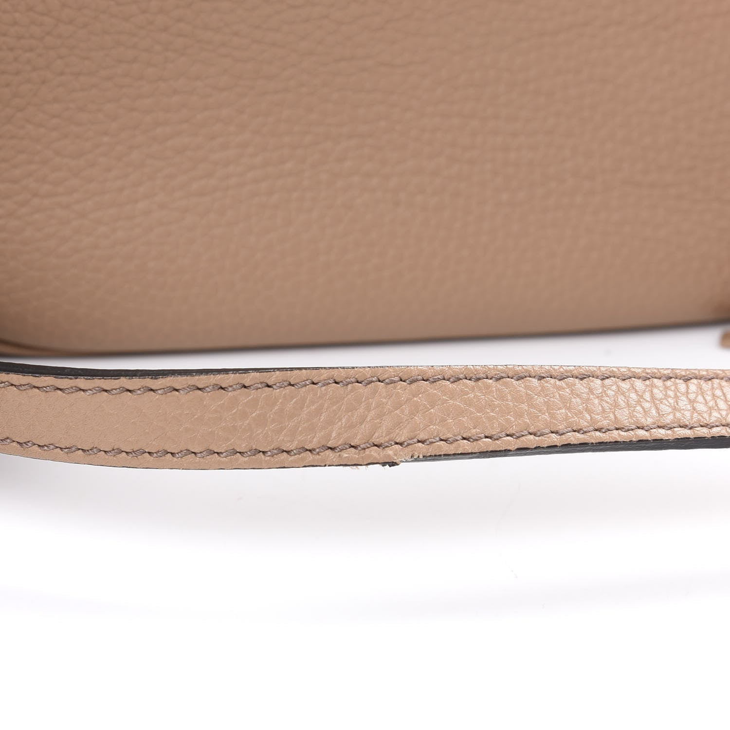 Gucci Pebbled Calfskin Small Soho Disco Bag Rose Beige 9 of 11
