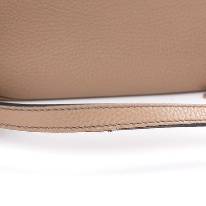 Gucci Pebbled Calfskin Small Soho Disco Bag Rose Beige 9 of 11