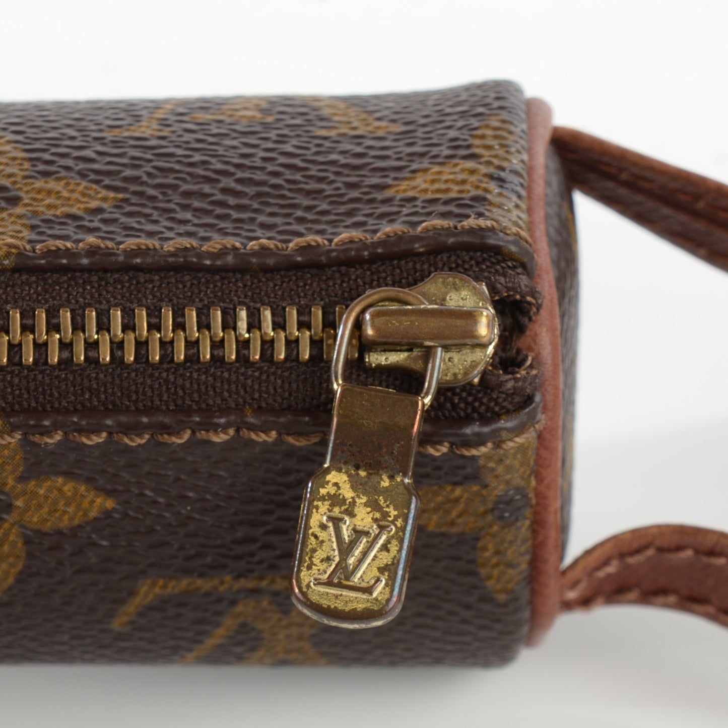 Monogram Etui 3 Balles Golf Ball Case