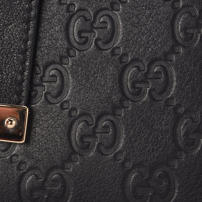 Gucci Guccissima Ladies Web Long Wallet Black 8 of 10