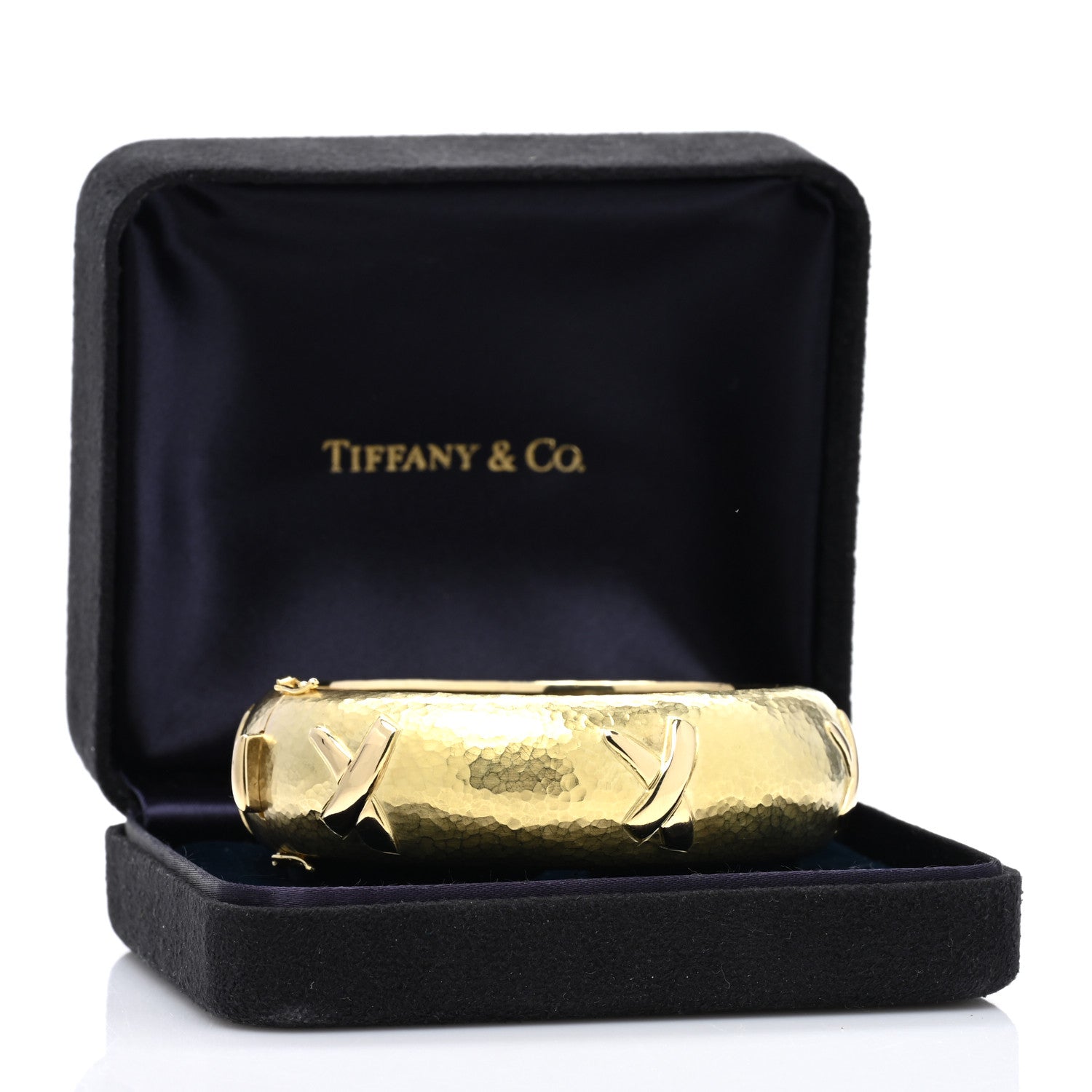 Tiffany 18K Yellow Gold Paloma Picasso X Graffiti Bangle Bracelet 4 of 4