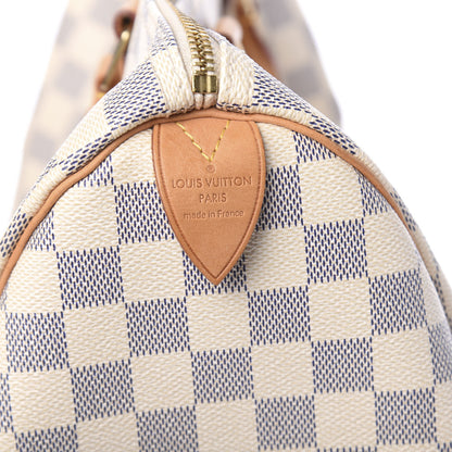 Louis Vuitton Damier Azur Speedy 35 6 of 10