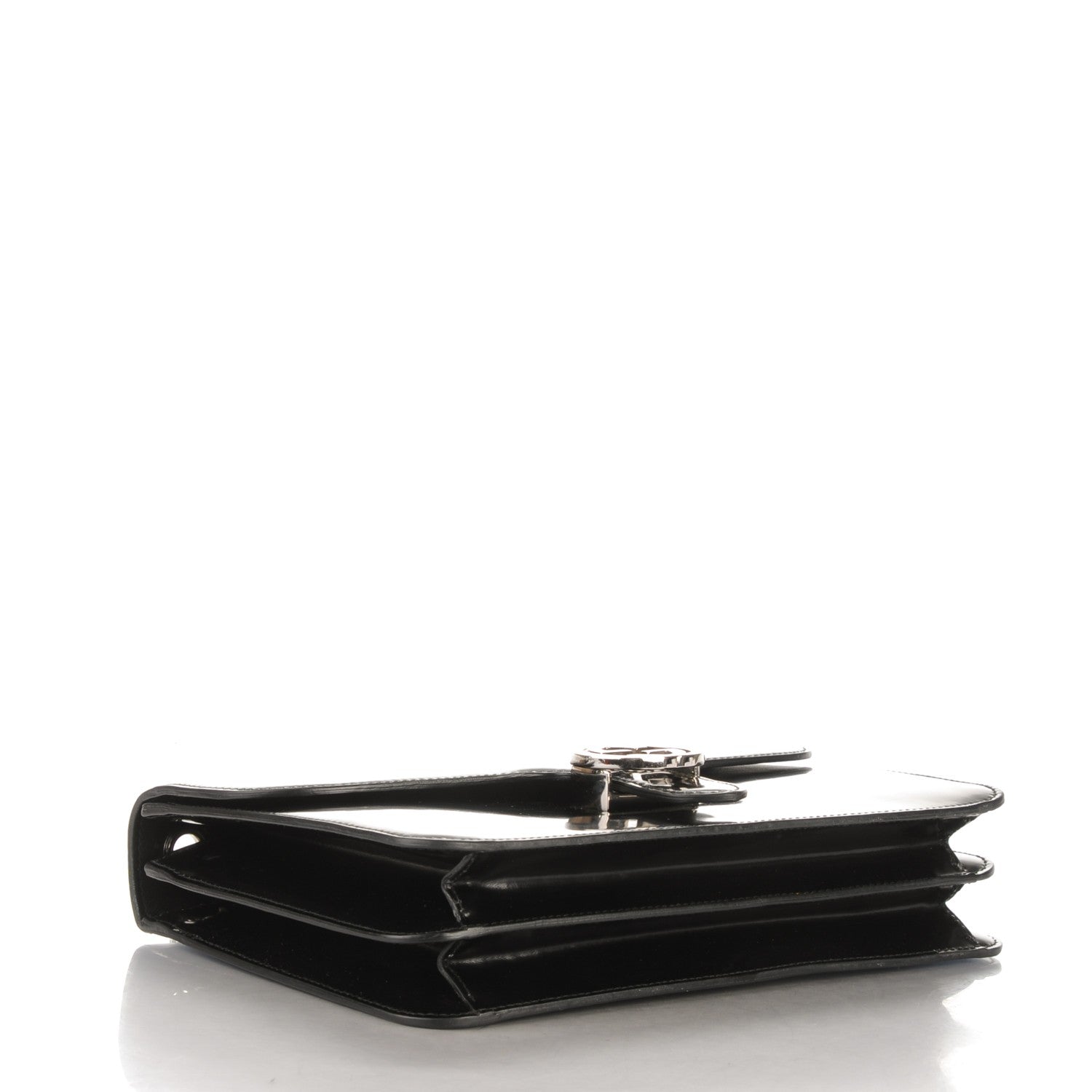 Gucci Shade Lux Calfskin Interlocking G Shoulder Bag Black 4 of 6