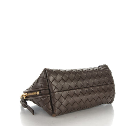 Bottega Veneta Nappa Intrecciato Cosmetic Case Ebano 4 of 9