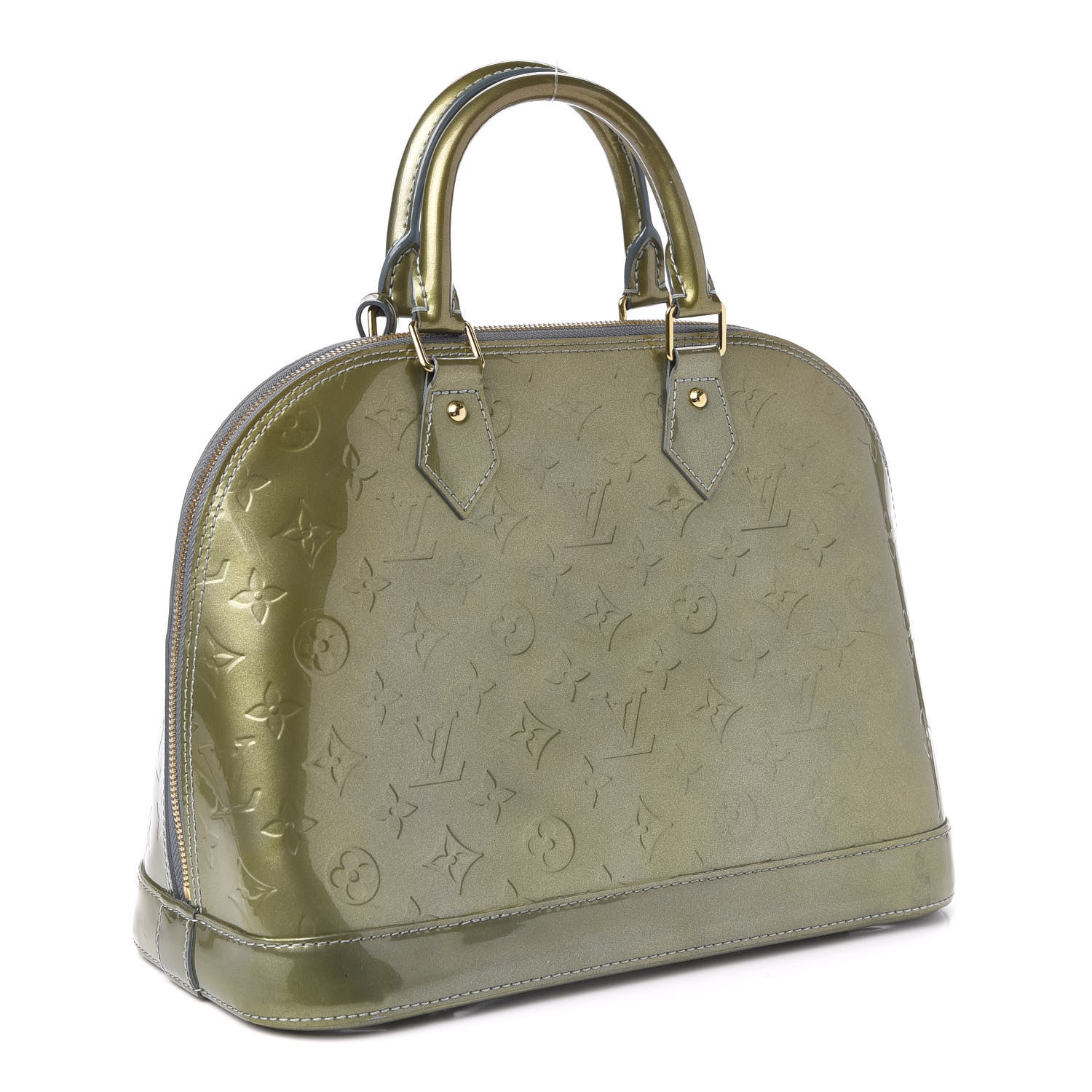 Louis Vuitton Vernis Alma PM Givre 3 of 9