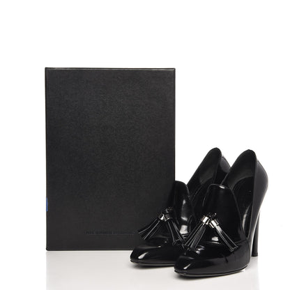 Alexander Wang Patent Anais Tassel Loafer Pump 40 Black 11 of 11