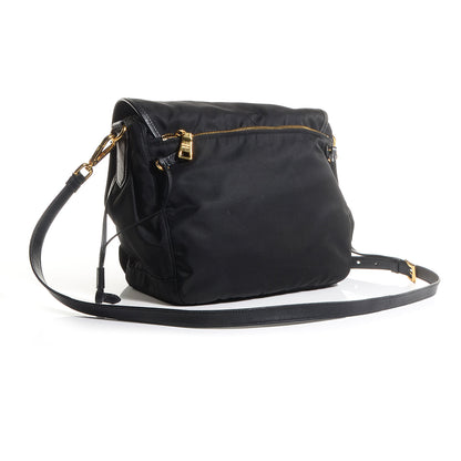 Prada Tessuto Nylon Messenger Bag Nero Black 3 of 11