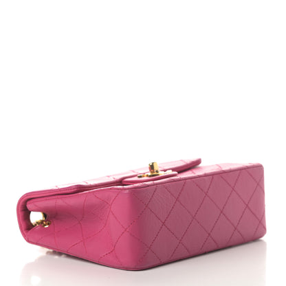 Chanel Lambskin Quilted Mini Square Flap Pink 6 of 16