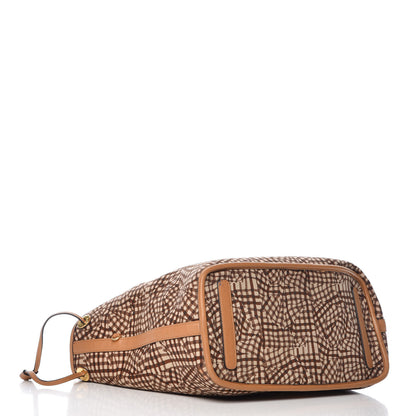 MCM Visetos Medium Liz Reversible Shopper Tote Cognac 9 of 16