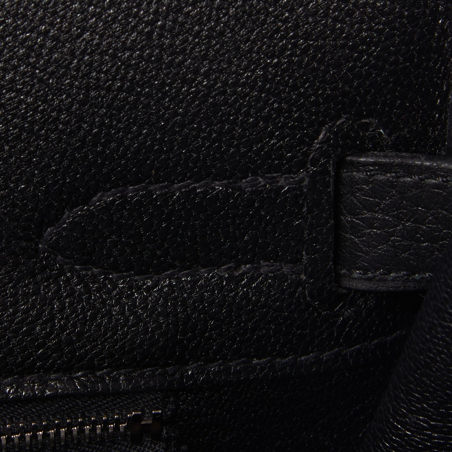 Taurillon Clemence Birkin 30 Black