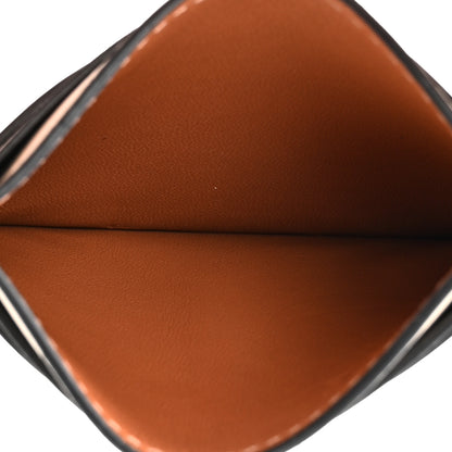 Loewe Calfskin Anagram Card Holder Light Oat Tan 5 of 7
