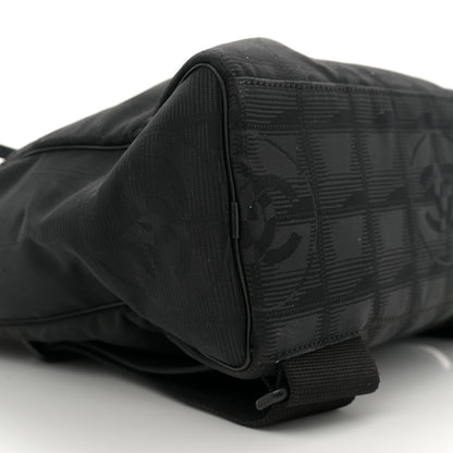 Chanel Nylon Travel Backpack Black 9 of 11