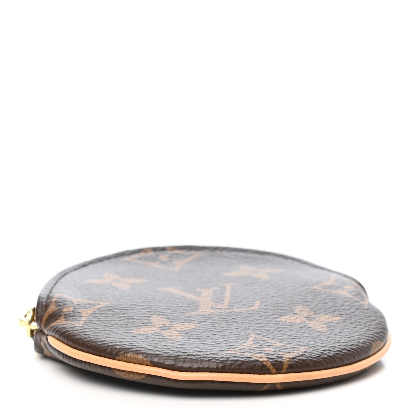 Monogram Round Coin Purse