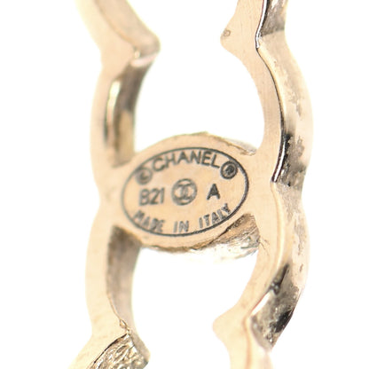 Chanel Metal CC Ring 54 6.75 Gold 4 of 5