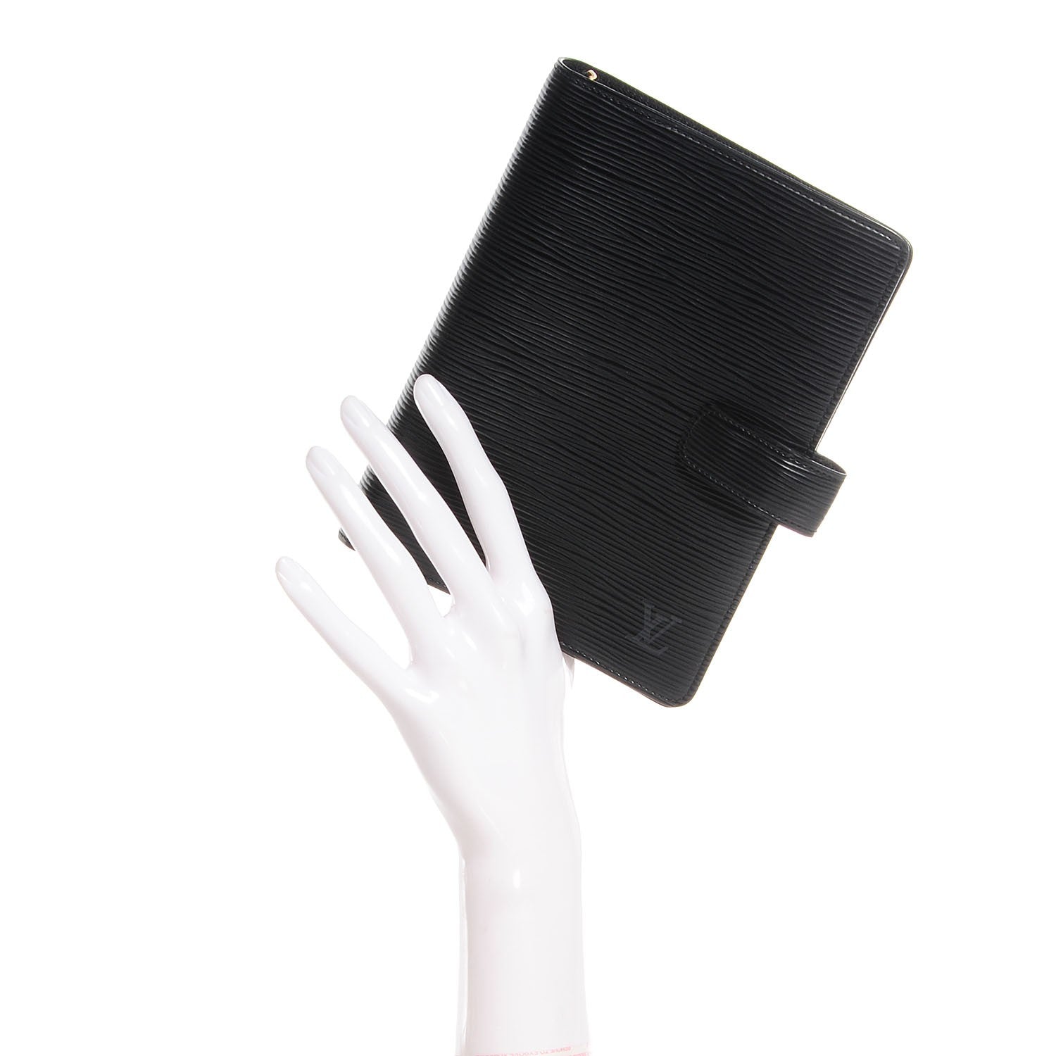 Louis Vuitton Epi Medium Ring Agenda Cover Black 2 of 7