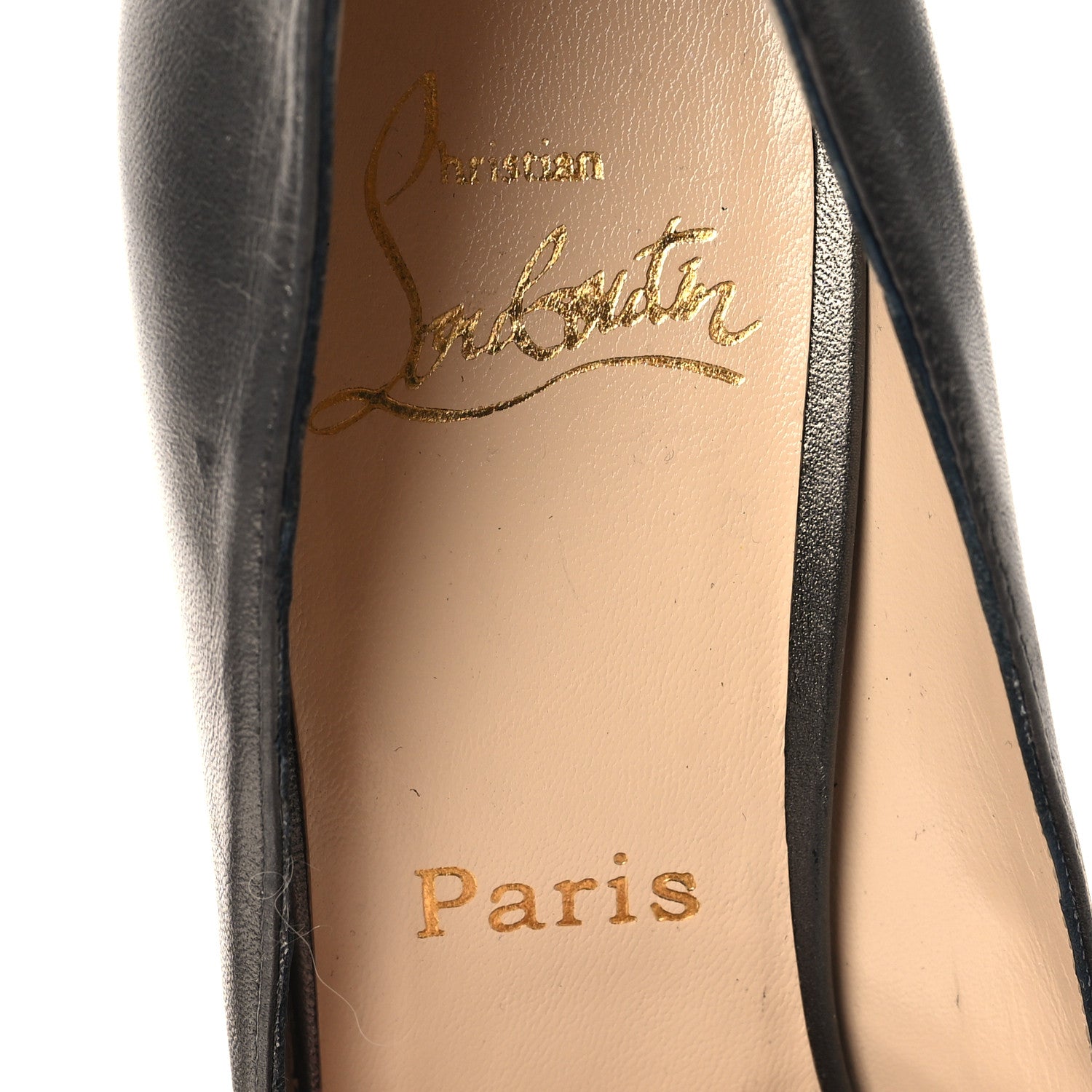Christian Louboutin Nappa Lady Gres 120 Pumps 38 Pewter 7 of 8