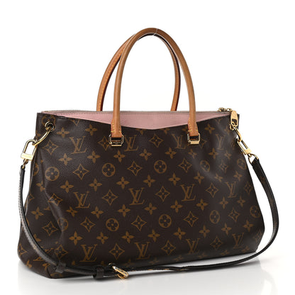 Louis Vuitton Monogram Pallas Rose Ballerine 3 of 16