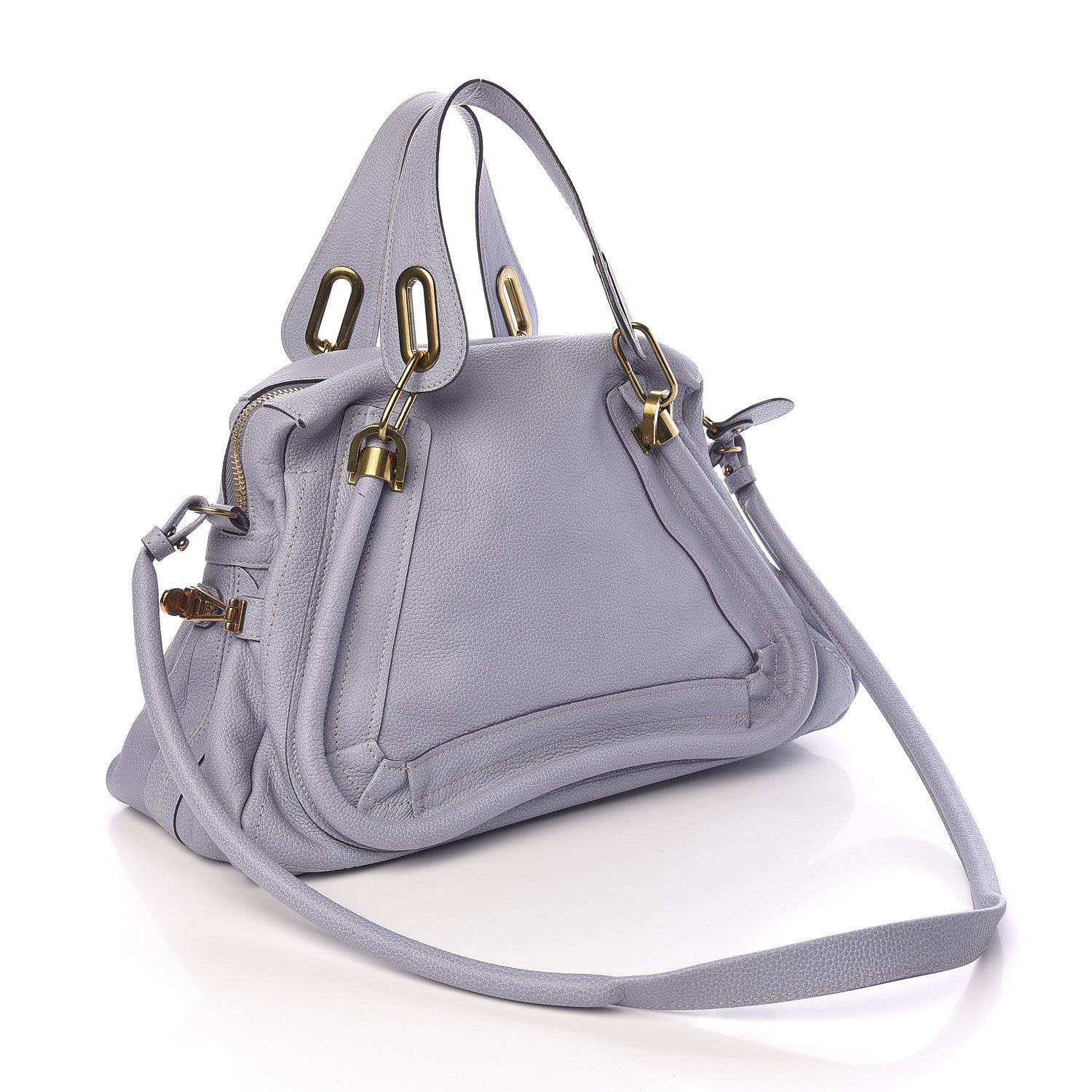 Chloe Calfskin Medium Paraty Wisteria Violet 3 of 11