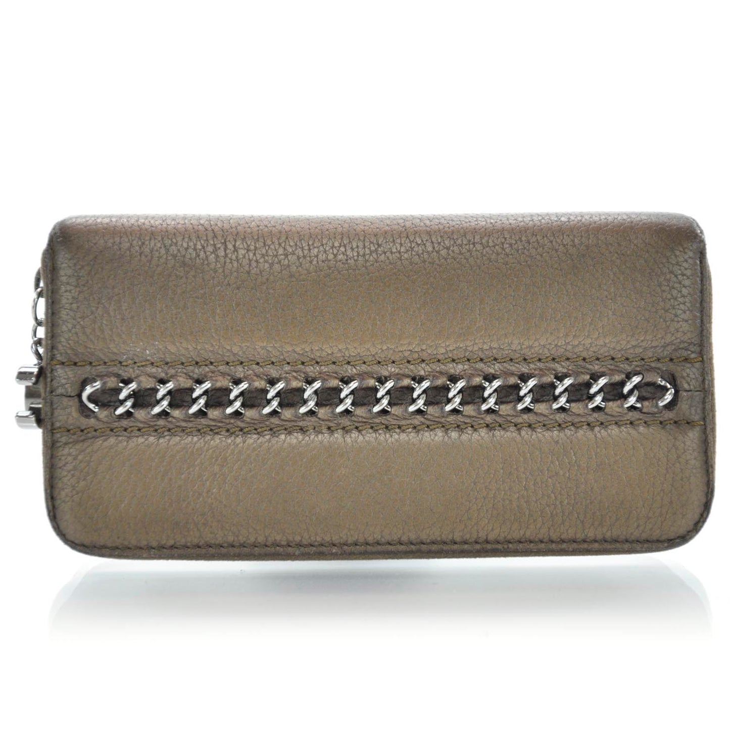 Leather Luxe Ligne Wallet Bronze