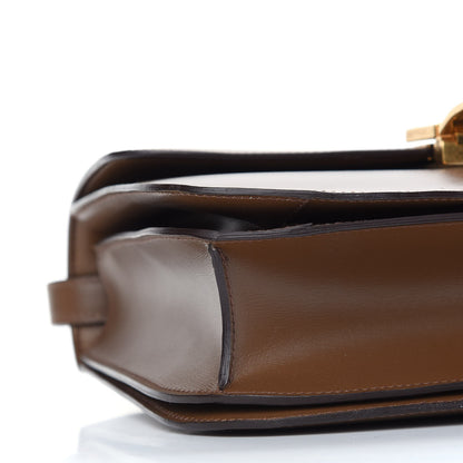 Celine Box Calfskin Medium Classic Box Flap Bag Camel 8 of 11