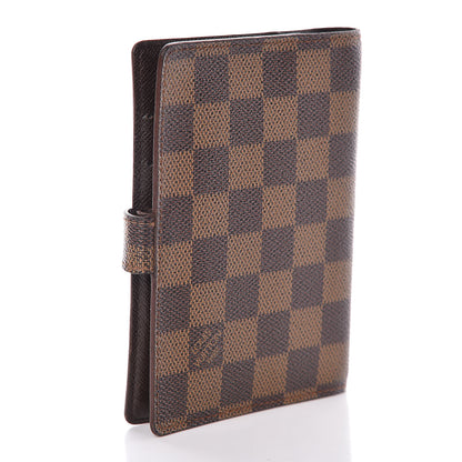 Louis Vuitton Damier Ebene Small Ring Agenda Cover 3 of 8