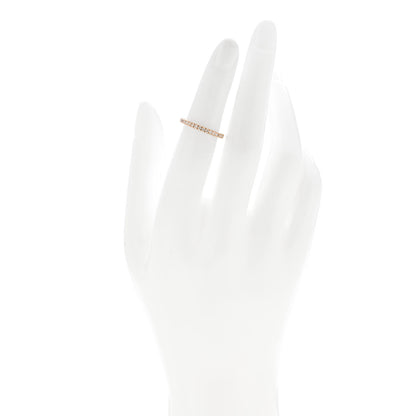 Cartier 18K Pink Gold Diamond 2mm Etincelle de Cartier Wedding Band Ring 48 4.5 2 of 4