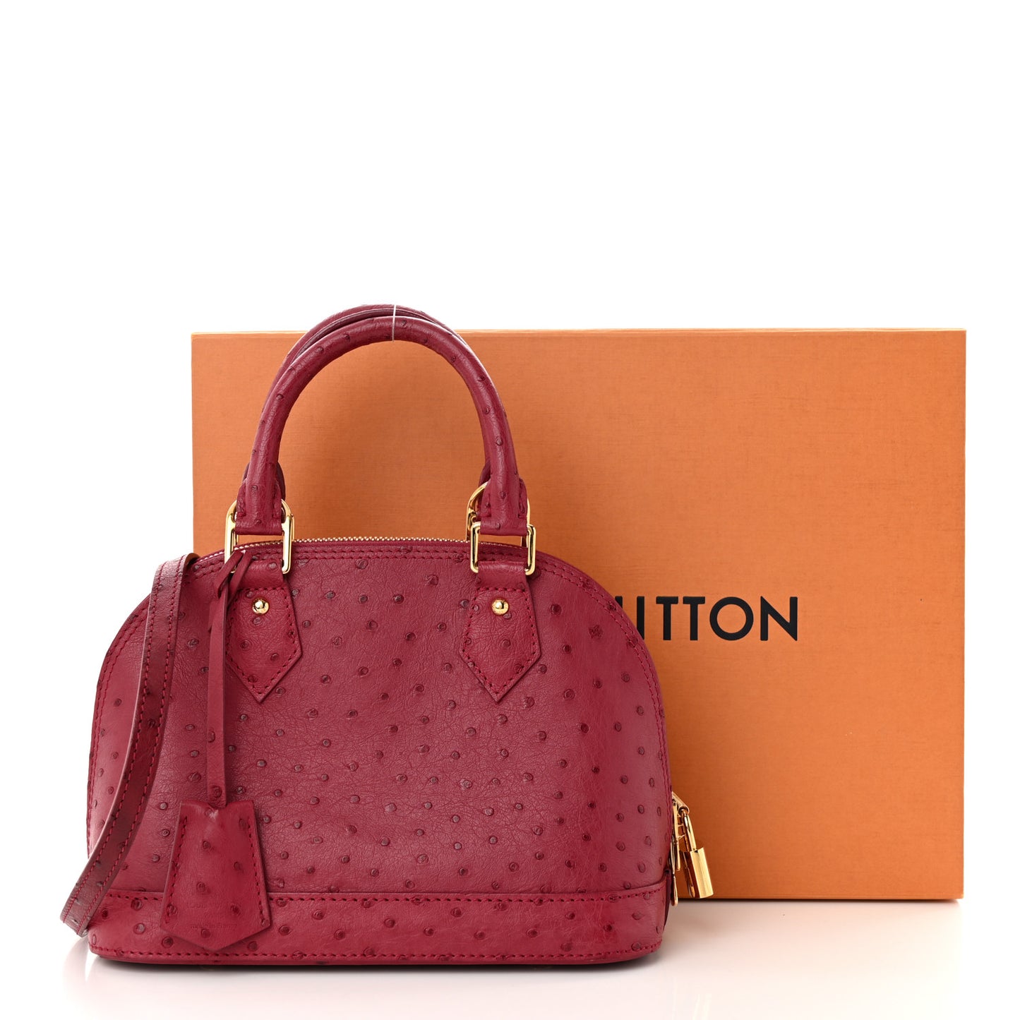 Ostrich Alma BB Fuchsia