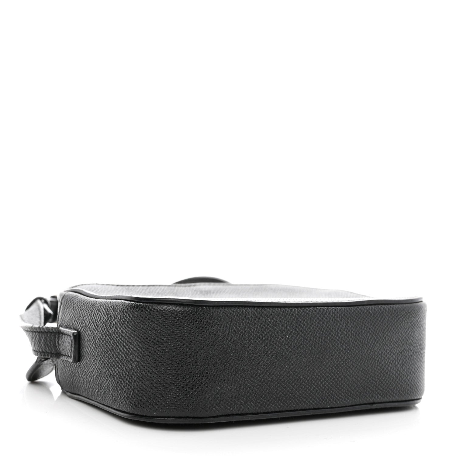 Balenciaga Signature Grained Calfskin Logo XS Ville Camera Bag Black White 4 of 13