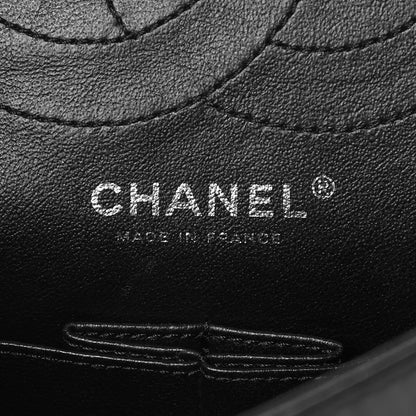 Chanel Metallic Aged Calfskin Quilted 2.55 Reissue 225 Flap So Black 6 of 15