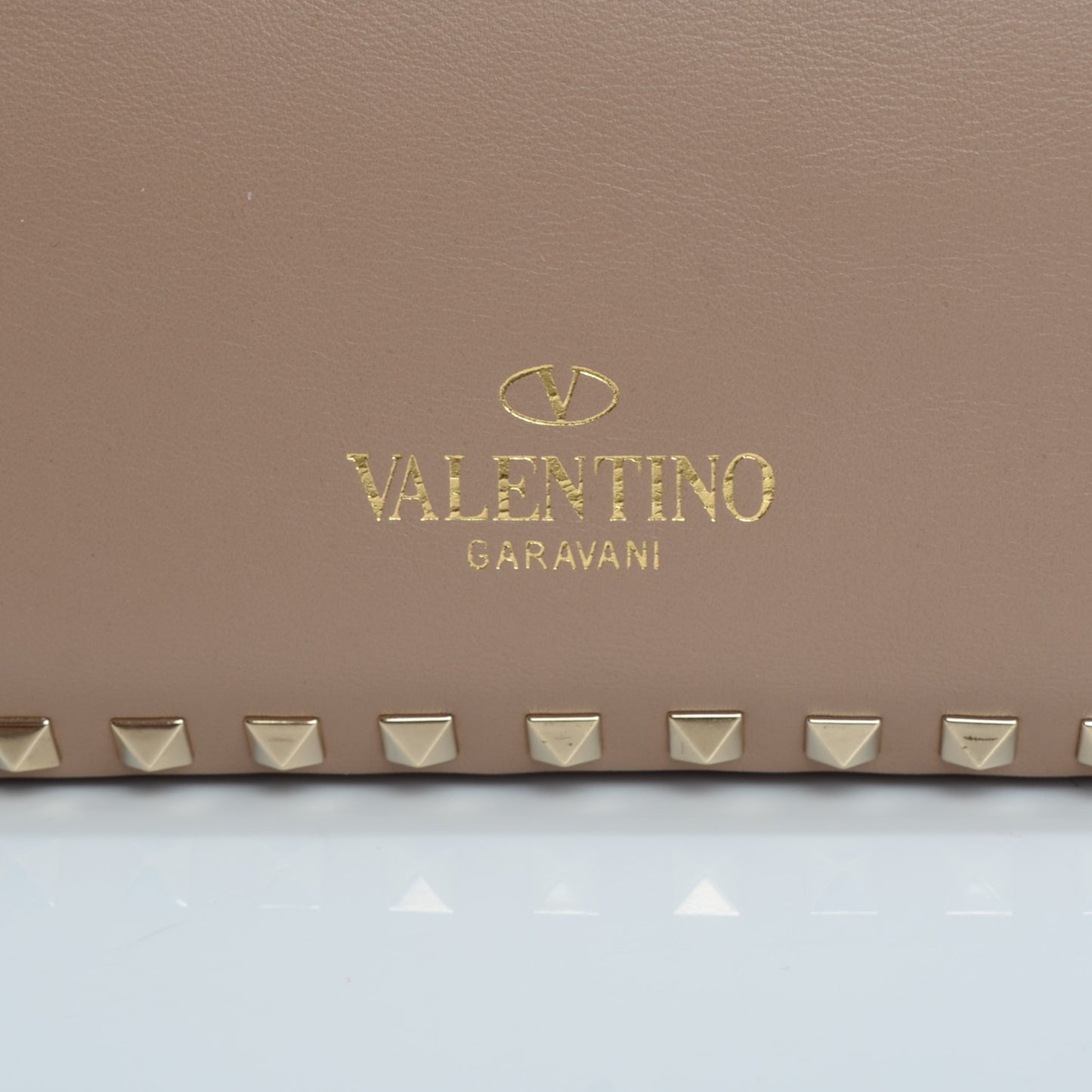 Vitello Medium Rockstud Tote Alpaca