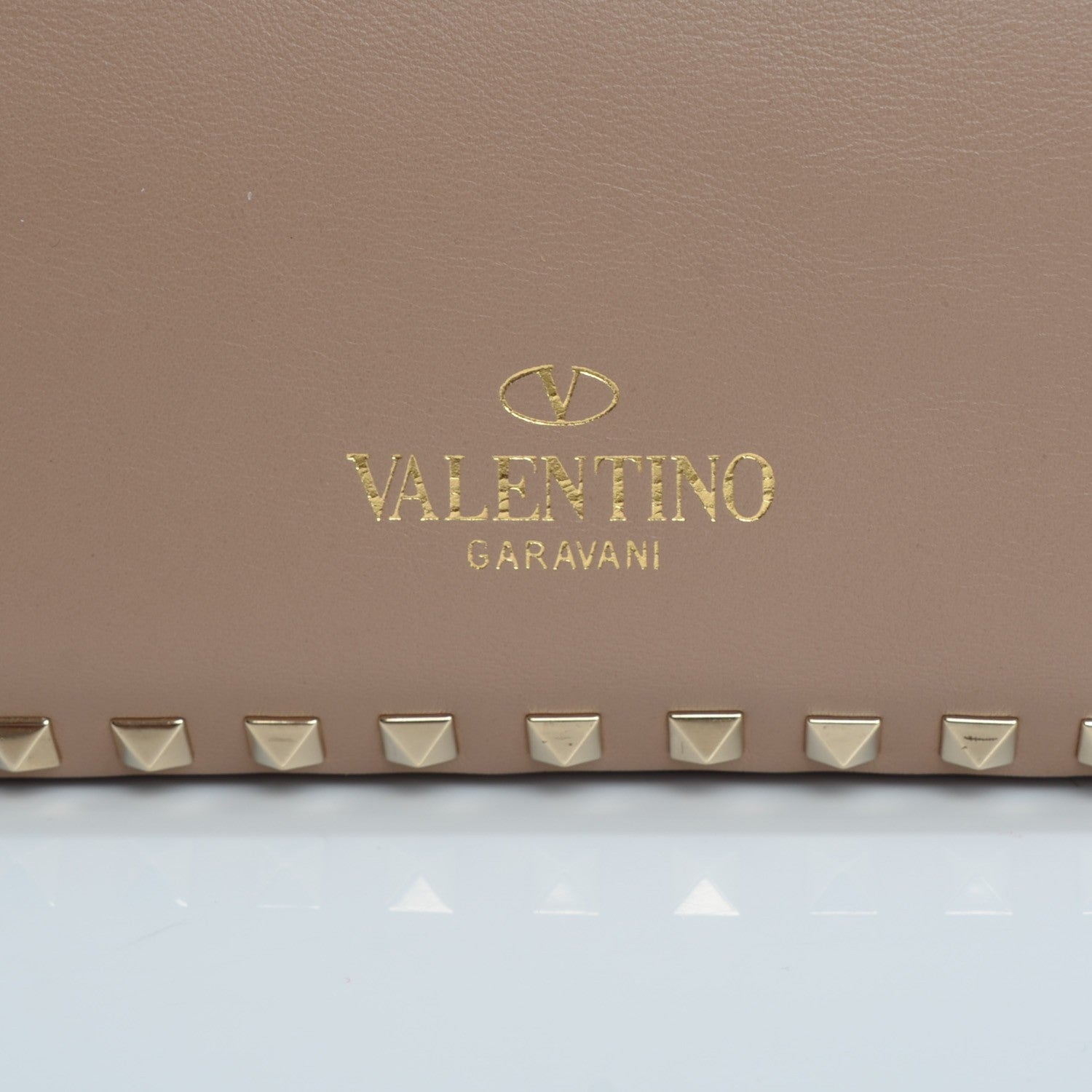Valentino Garavani Vitello Medium Rockstud Tote Alpaca 7 of 10