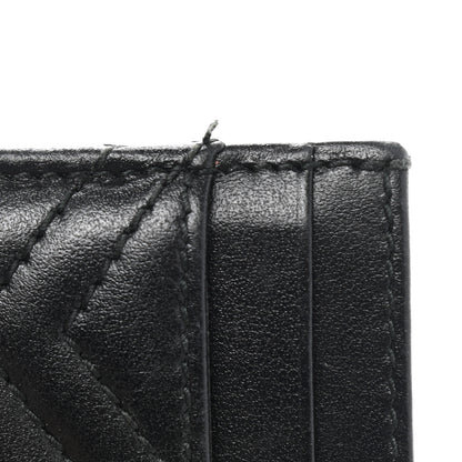 Gucci Calfskin Matelasse GG Marmont Card Holder Black 7 of 7