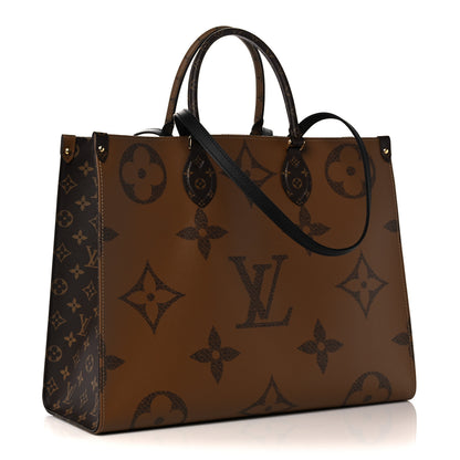 Louis Vuitton Reverse Monogram Giant Onthego GM 3 of 9
